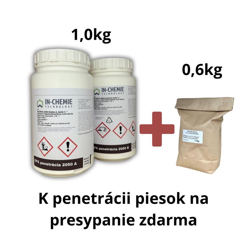 IN-EPOX 2050 Epoxidová penetrácia na vlhký podklad