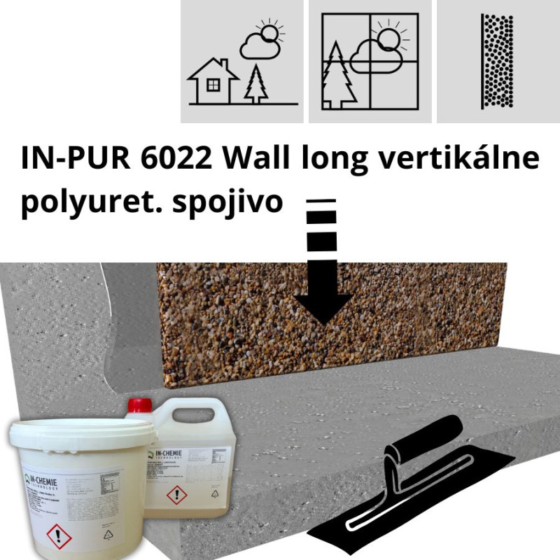 IN-PUR 6022 Wall long vertikálne polyuret. spojivo